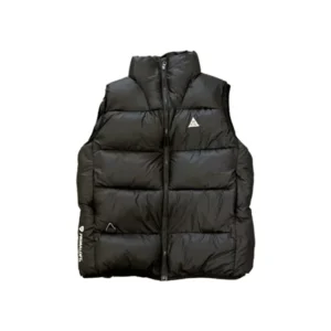 Black short vest jacket 2033